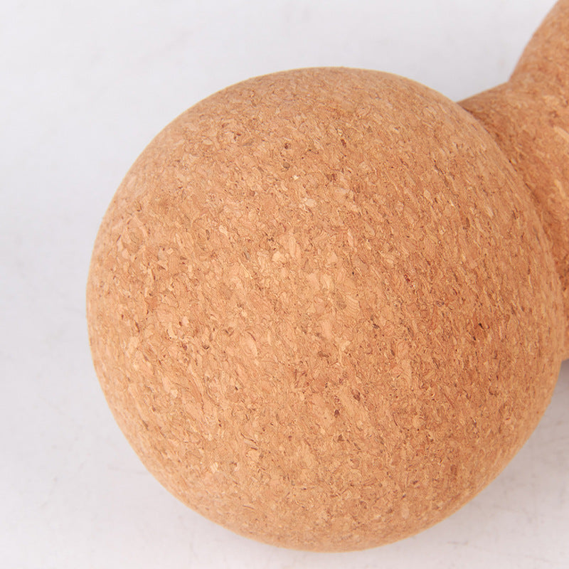Cork Peanut Massage Ball - Natural Myofascial Release Tool