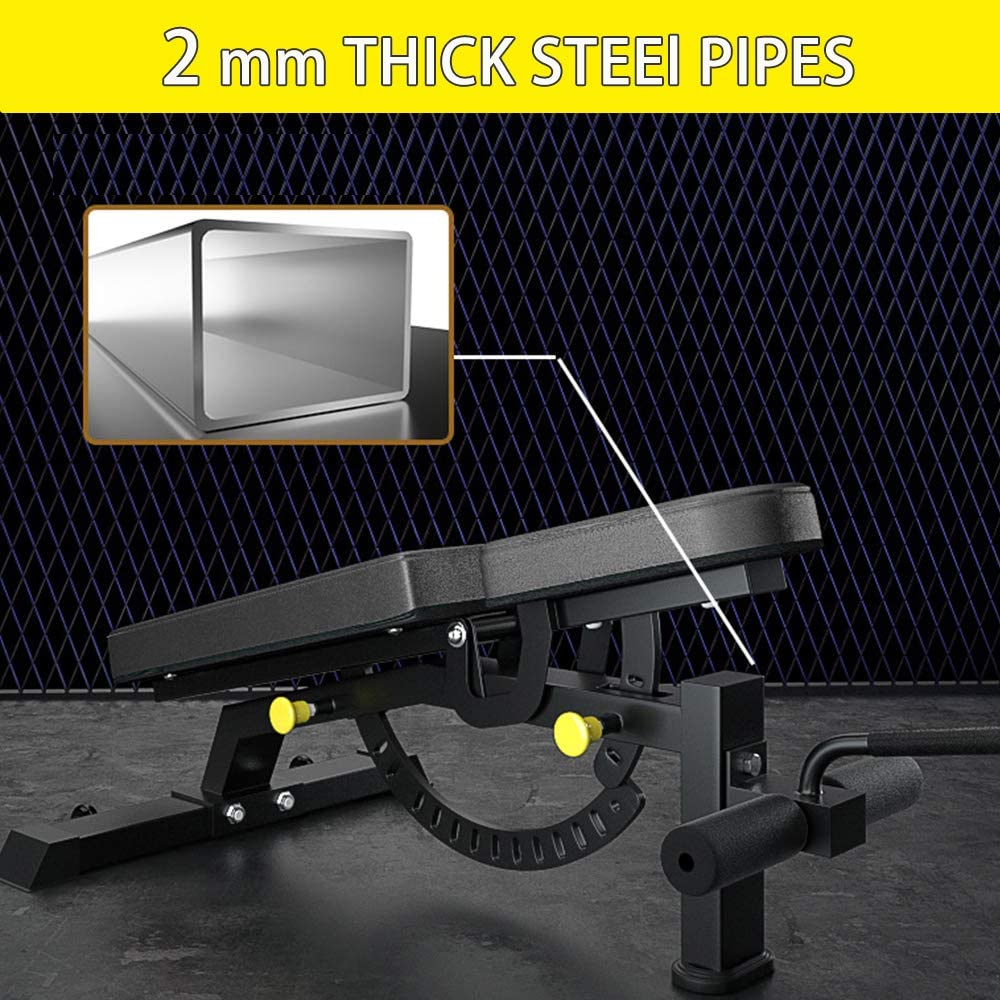 Adjustable Weight Bench - 1000 LBS Capacity Multi-Position