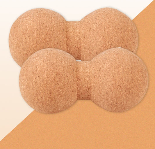 Cork Peanut Massage Ball - Natural Myofascial Release Tool