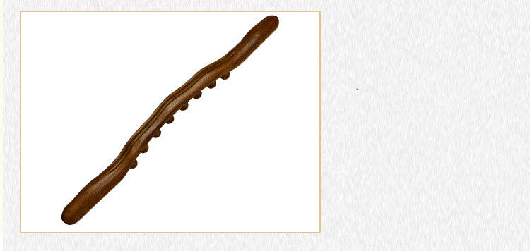 Beech Wood Massage Roller Bar — Scraping & Trigger Point Relief Tool