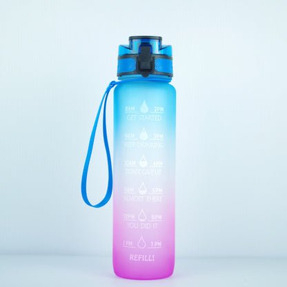 Sports Water Bottle 1000ml - BPA-Free with Infuser