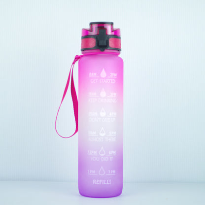Sports Water Bottle 1000ml - BPA-Free with Infuser