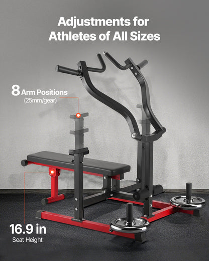 Premium Chest Press Machine - 450 LBS Adjustable Bench Press