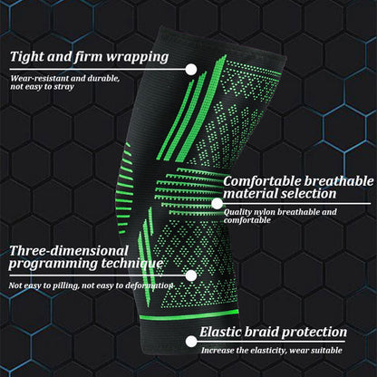 Compression Elbow Sleeve - Breathable Support for Lifting & Sports