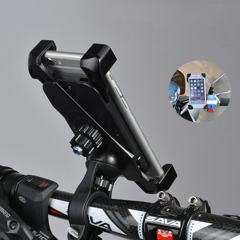 Rotatable Bike Phone Mount - Universal Handlebar Phone Holder