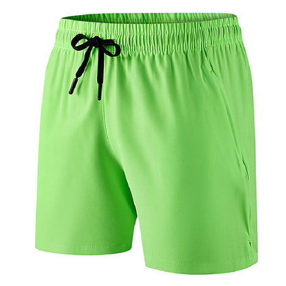 Men's Ice Silk Leisure Shorts Sports Plus Size Beach Pants