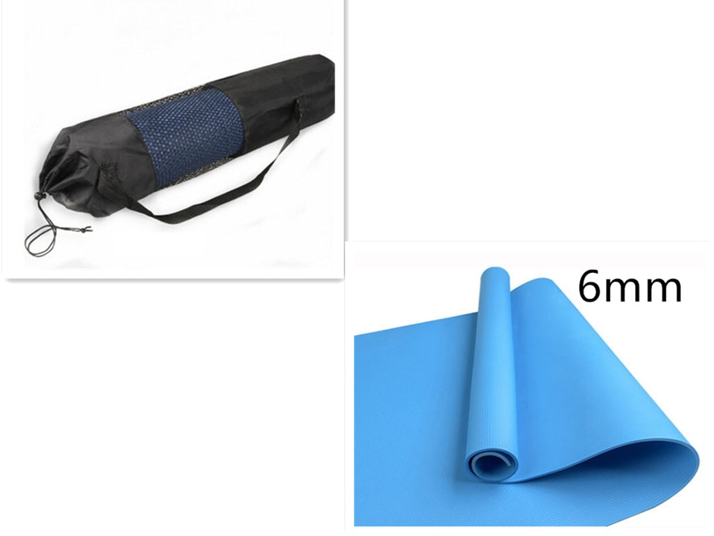 Mesh Yoga Mat Bag - Adjustable Strap Carrier