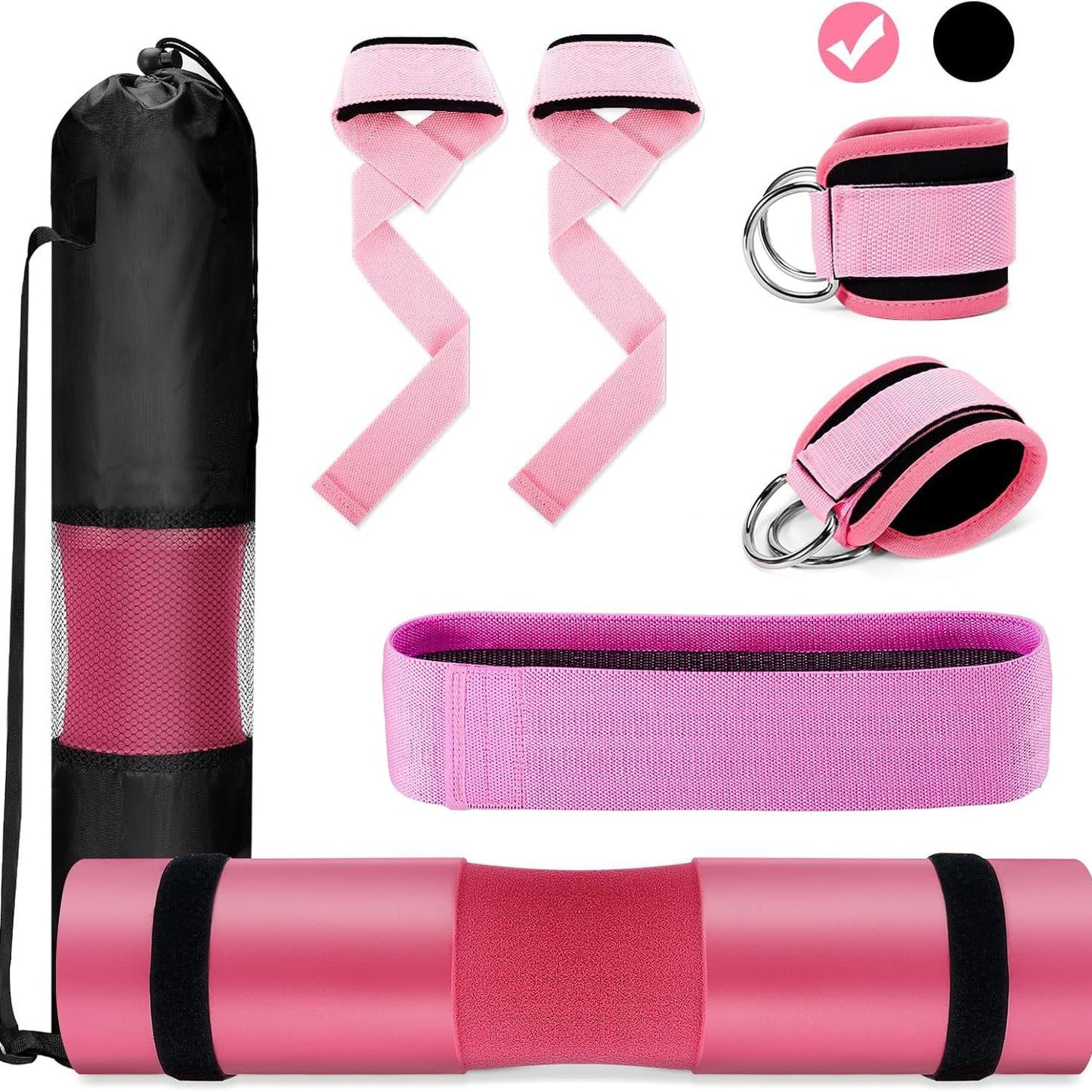 Complete Resistance Training Bundle - 5-Piece Workout Accessory Set