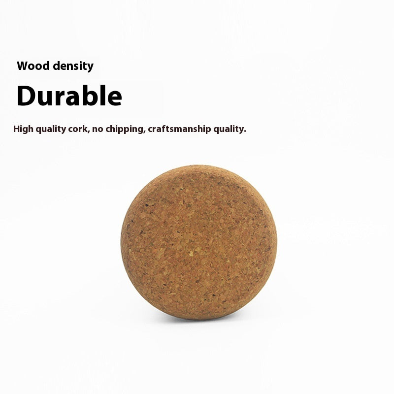 Premium Cork Foam Roller - Natural Massage Roller for Muscle Recovery