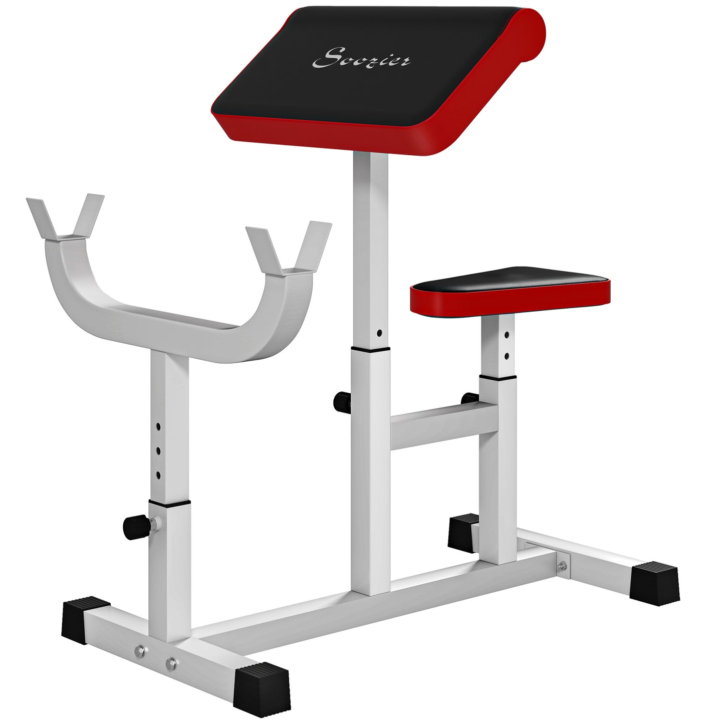 Preacher Curl Bench - Adjustable Bicep & Arm Isolation Station, 265 lb Capacity