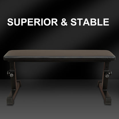 Flat Weight Bench - 440 LBS Capacity 5-Level Height Adjustment