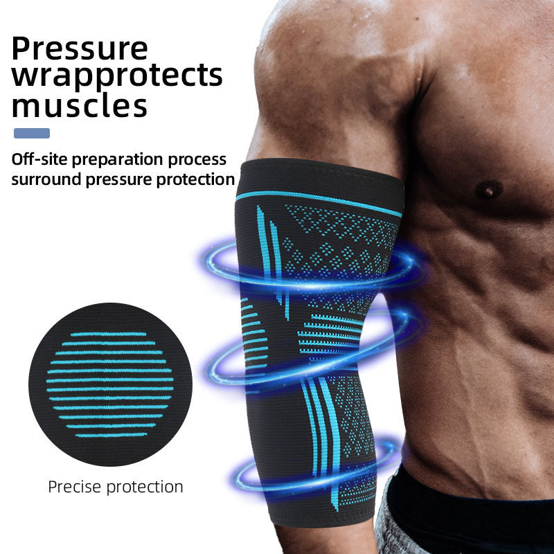 Compression Elbow Sleeve - Breathable Support for Lifting & Sports
