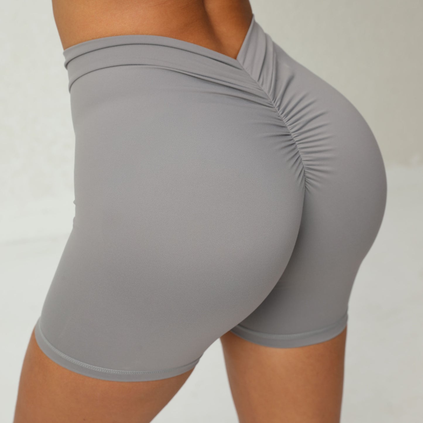 Pantalones cortos de entrenamiento de cadera Peach para mujer