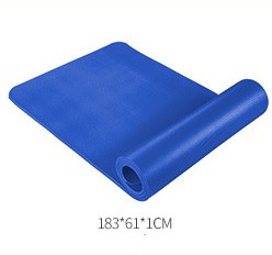 10mm Extra Thick Yoga Mat - Premium NBR Cushioned Mat in 12 Colors