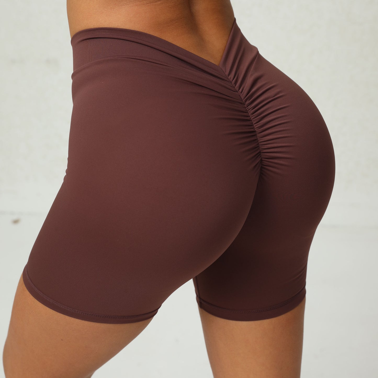 Pantalones cortos de entrenamiento de cadera Peach para mujer