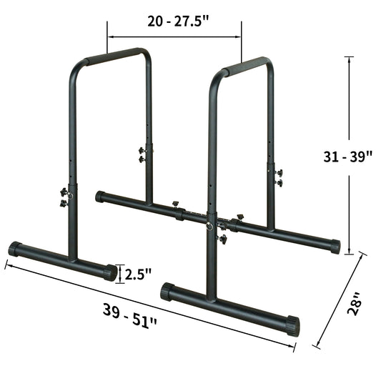 Power Tower Dip Station - Pull Up Bar & Multi-Function Home Gym Stand