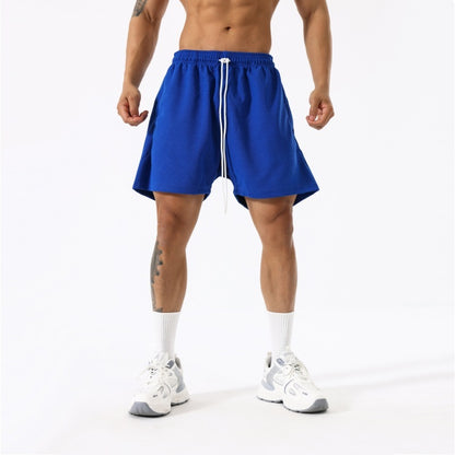 Pantalones cortos de entrenamiento transpirables de moda para hombres