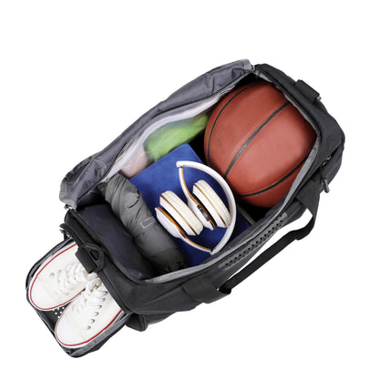 Gym Duffel Bag with Wet/Dry Compartment - Waterproof Sports Bag